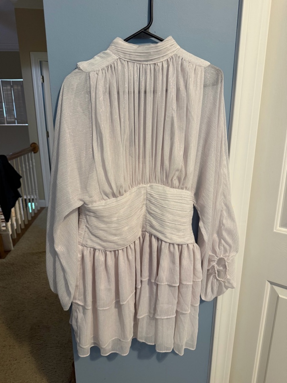 Iridescent Pink Retro Cocktail Dress